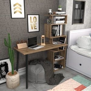 Písací stôl Vina - Walnut vyobraziť