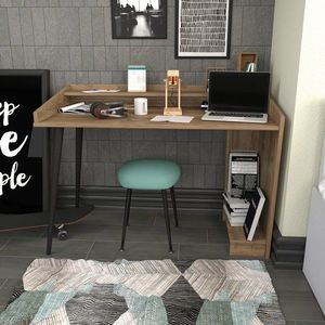 Písací stôl Vanessa - Walnut vyobraziť