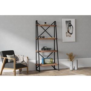 Knižnica Alaro - Walnut vyobraziť