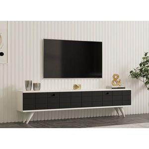 TV stolík Alberi - Anthracite, White vyobraziť