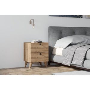 Nočný stolík Kada - Walnut v2 vyobraziť