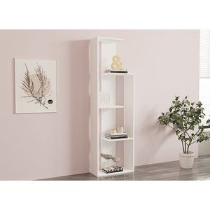 Knižnica Wand - White vyobraziť