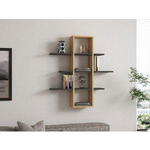 Nástenná polica Ardo - Sapphire, Anthracite vyobraziť