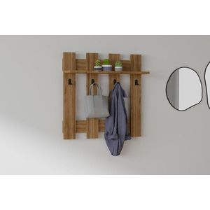 Nástenný háčik Carina - Walnut vyobraziť