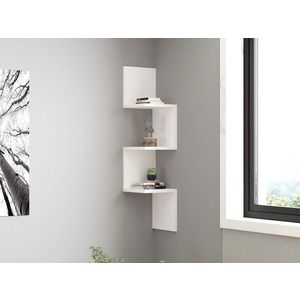 Nástenná polica Zikzak - White vyobraziť