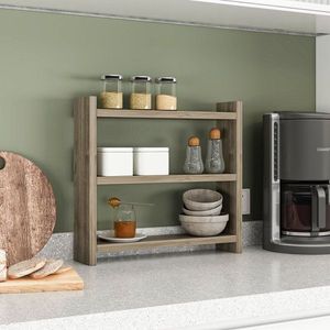 Kuchynská polica Cosmic - Walnut vyobraziť