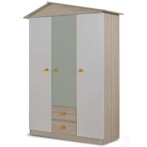 Šatníková skriňa Ayder New - Green vyobraziť