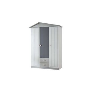 Šatníková skriňa Ayder - Grey vyobraziť