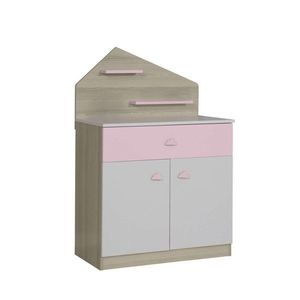 Komoda Ayder New - Pink vyobraziť