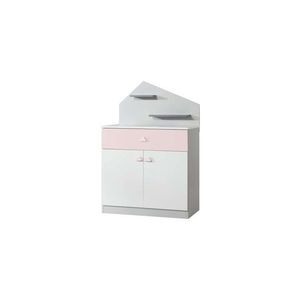 Komoda Ayder - Pink vyobraziť