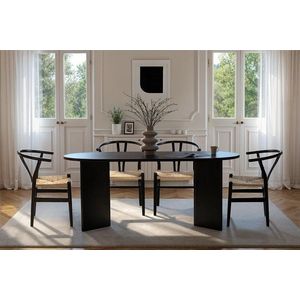 Jedálenský stôl Sablin - Wood Black vyobraziť