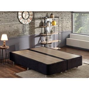 Rám manželskej postele Ela Double - Black (150 x 200) vyobraziť