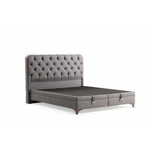 Rám manželskej postele s čelom Samira 150 x 200 - Grey vyobraziť