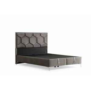 Rám manželskej postele s čelom Carbon 150 x 200 - Grey vyobraziť