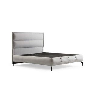 Rám jednolôžkovej postele s čelom Fresh 90 x 190 - Grey vyobraziť