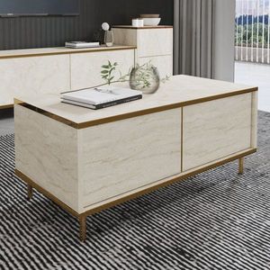 Konferenčný stolík Imaj - Travertine vyobraziť