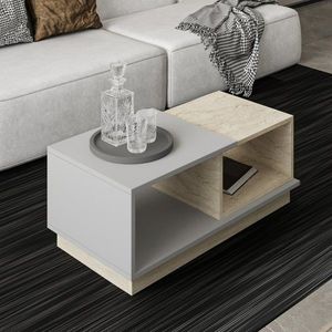 Konferenčný stolík Consept - Travertine, Grey vyobraziť
