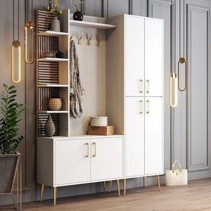 Predsieňová stena Viyana Da - White, Gold vyobraziť