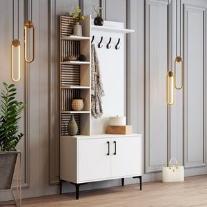 Predsieňová stena Viyana D - White vyobraziť