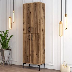 Skrinka na topánky / Botník Berlin A - Walnut vyobraziť