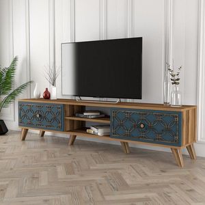 TV stolík Class - Walnut, Chalcedony vyobraziť