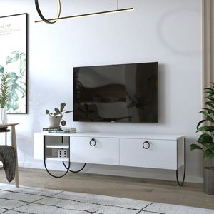 TV stolík Norfolk Tv Stand - White vyobraziť