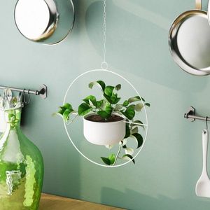 Dekoratívny kvetináč Payanda - White vyobraziť