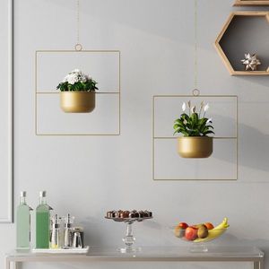 Dekoratívny kvetináč Pandantif - Gold vyobraziť