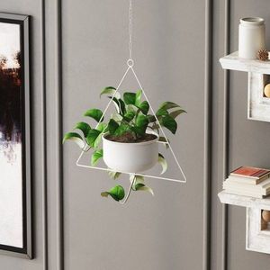 Dekoratívny kvetináč Harpusta - White vyobraziť