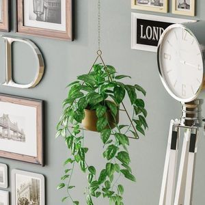 Dekoratívny kvetináč Harpusta - Gold vyobraziť