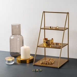 Dekoratívny kovový doplnok Kalımnos-B - Gold vyobraziť