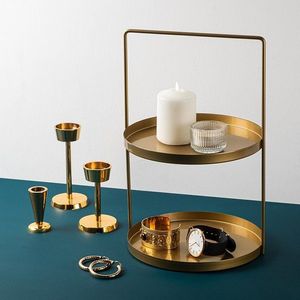 Dekoratívny kovový doplnok Tılos-B - Gold vyobraziť