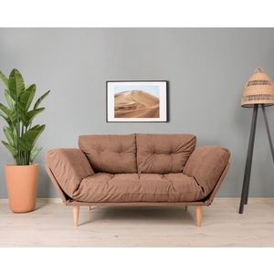 Trojmiestna rozkladacia pohovka Nina Daybed - Light Brown GR102 vyobraziť