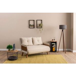 Dvojmiestna rozkladacia pohovka Cosmo 2-Seater - Cream vyobraziť