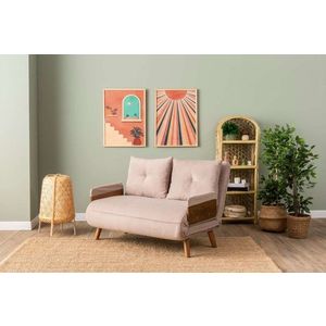 Dvojmiestna rozkladacia pohovka Cosmo 2-Seater - Bohemian Mink vyobraziť