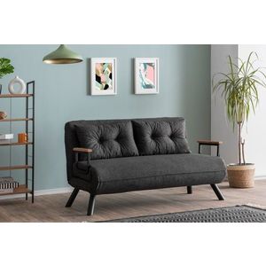 Dvojmiestna rozkladacia pohovka Sando 2-Seater - Dark Grey vyobraziť