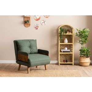 Rozkladacie kreslo Cosmo Single - Green vyobraziť