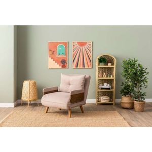 Rozkladacie kreslo Cosmo Single - Bohemian Mink vyobraziť