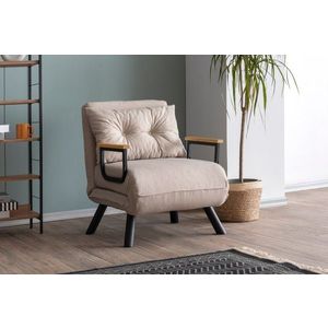 Rozkladacie kreslo Sando v2 Single - Cream vyobraziť