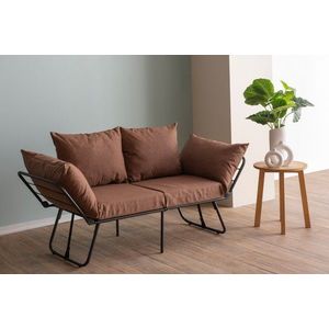 Dvojmiestna rozkladacia pohovka Viper 2-Seater - Light Brown vyobraziť