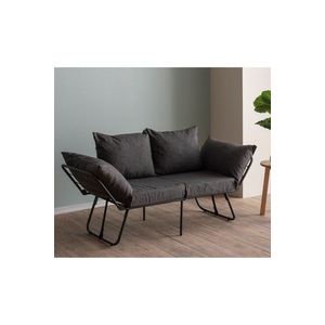Dvojmiestna rozkladacia pohovka Viper 2-Seater - Dark Grey vyobraziť