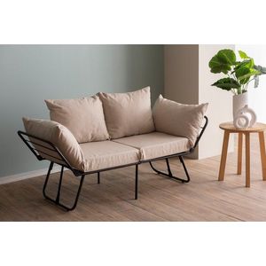 Dvojmiestna rozkladacia pohovka Viper 2-Seater - Cream vyobraziť
