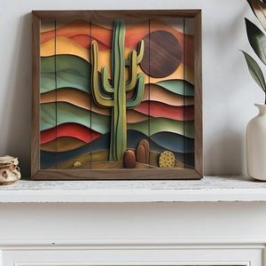 Dekoratívny rámovaný obraz z MDF AI082 vyobraziť