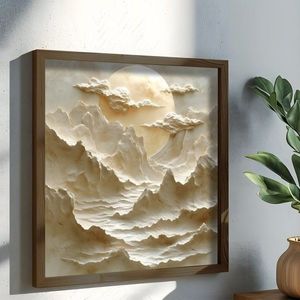 Dekoratívny rámovaný obraz z MDF AI065 vyobraziť