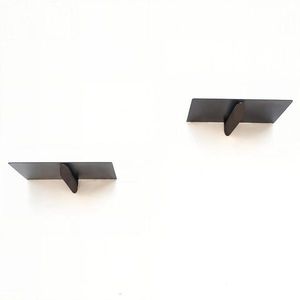 Dekoratívna kovová nástenná polica Wr042 vyobraziť