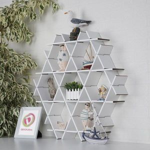 Kartónová polica / regál HEXBEYAZ-M vyobraziť