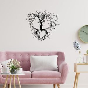 Dekoratívny kovový doplnok na stenu Entrika vyobraziť