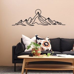 Dekoratívny kovový doplnok na stenu Everest vyobraziť