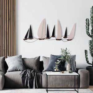 Dekoratívny kovový doplnok na stenu Ocean vyobraziť