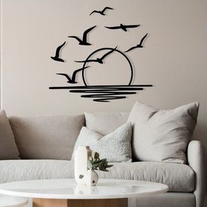 Dekoratívny kovový doplnok na stenu Spiaggia vyobraziť